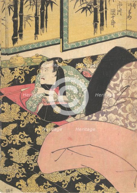 Print, 19th century., 19th century. Creator: Utagawa Kunisada.