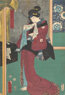 Print, 19th century., 19th century. Creator: Utagawa Kunisada