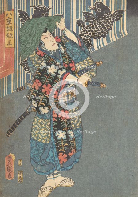 Print, 19th century., 19th century. Creator: Utagawa Kunisada.