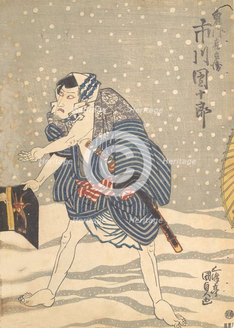 Print, 19th century., 19th century. Creator: Utagawa Kunisada.