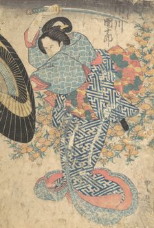 Print, 19th century., 19th century. Creator: Utagawa Kunisada