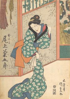 Print, 19th century., 19th century. Creator: Utagawa Kunisada