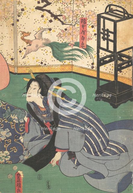 Print, 19th century., 19th century. Creator: Utagawa Kunisada.