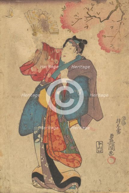 Print, 19th century., 19th century. Creator: Utagawa Kunisada.