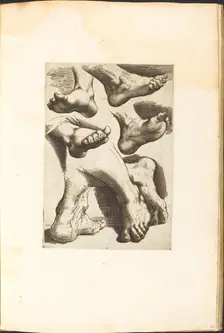 Print from Drawing Book, c. 1610/1620. Creator: Luca Ciamberlano