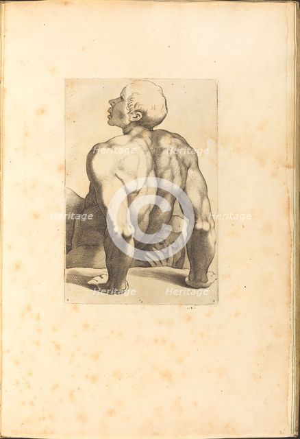 Print from Drawing Book, c. 1610/1620. Creator: Luca Ciamberlano.