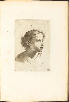 Print from Drawing Book, c. 1610/1620. Creator: Luca Ciamberlano