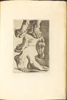 Print from Drawing Book, c. 1610/1620. Creator: Luca Ciamberlano