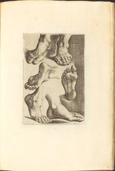 Print from Drawing Book, c. 1610/1620. Creator: Luca Ciamberlano
