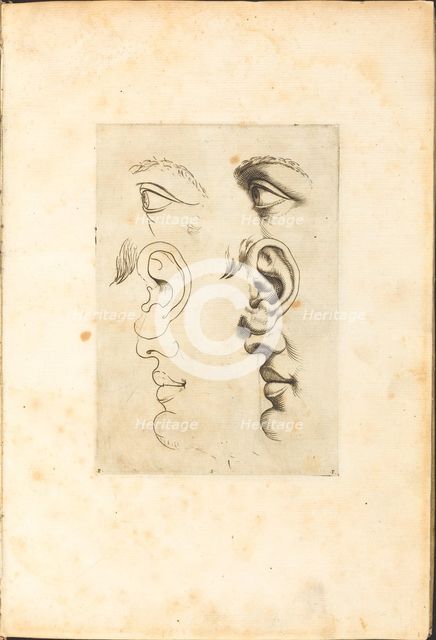 Print from Drawing Book, c. 1610/1620. Creator: Luca Ciamberlano.