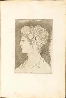 Print from Drawing Book, c. 1610/1620. Creator: Luca Ciamberlano
