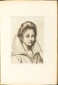 Print from Drawing Book, c. 1610/1620. Creator: Luca Ciamberlano