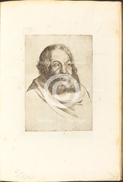 Print from Drawing Book, c. 1610/1620. Creator: Luca Ciamberlano.