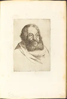 Print from Drawing Book, c. 1610/1620. Creator: Luca Ciamberlano