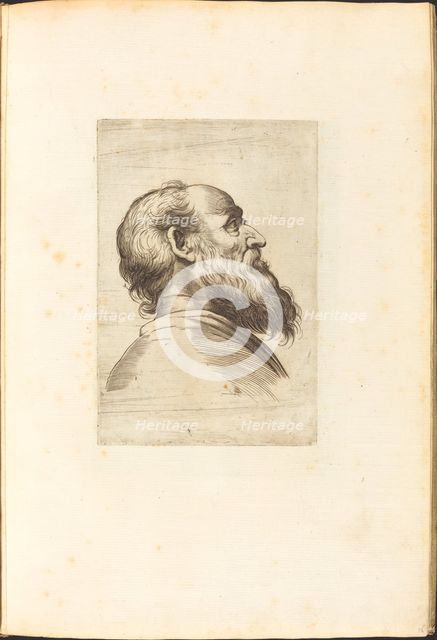 Print from Drawing Book, c. 1610/1620. Creator: Luca Ciamberlano.