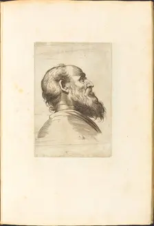 Print from Drawing Book, c. 1610/1620. Creator: Luca Ciamberlano