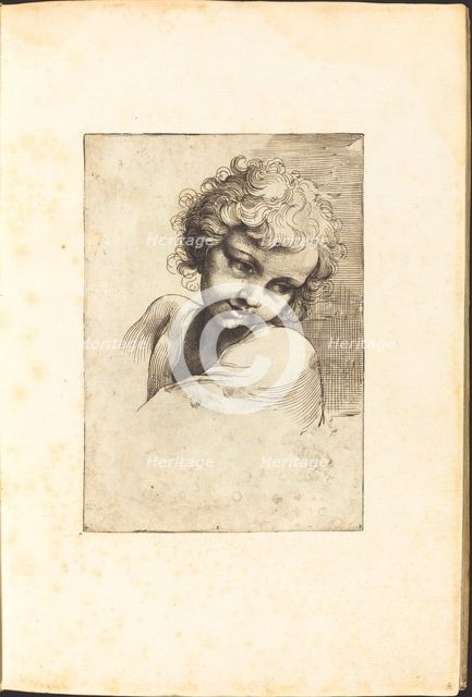 Print from Drawing Book, c. 1610/1620. Creator: Luca Ciamberlano.