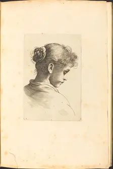 Print from Drawing Book, c. 1610/1620. Creator: Luca Ciamberlano