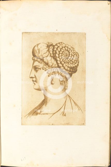 Print from Drawing Book, c. 1610/1620. Creator: Luca Ciamberlano.