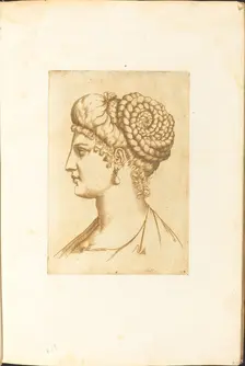Print from Drawing Book, c. 1610/1620. Creator: Luca Ciamberlano