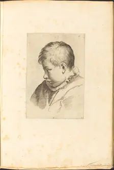 Print from Drawing Book, c. 1610/1620. Creator: Luca Ciamberlano