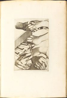 Print from Drawing Book, c. 1610/1620. Creator: Luca Ciamberlano