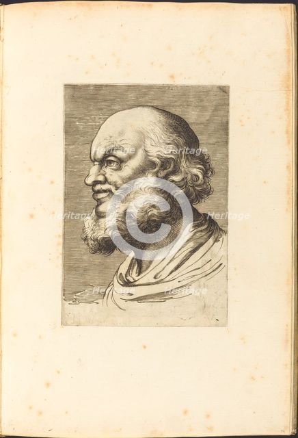 Print from Drawing Book, c. 1610/1620. Creator: Luca Ciamberlano.