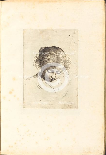 Print from Drawing Book, c. 1610/1620. Creator: Luca Ciamberlano.