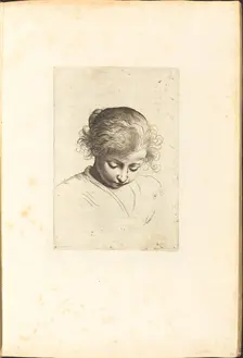 Print from Drawing Book, c. 1610/1620. Creator: Luca Ciamberlano