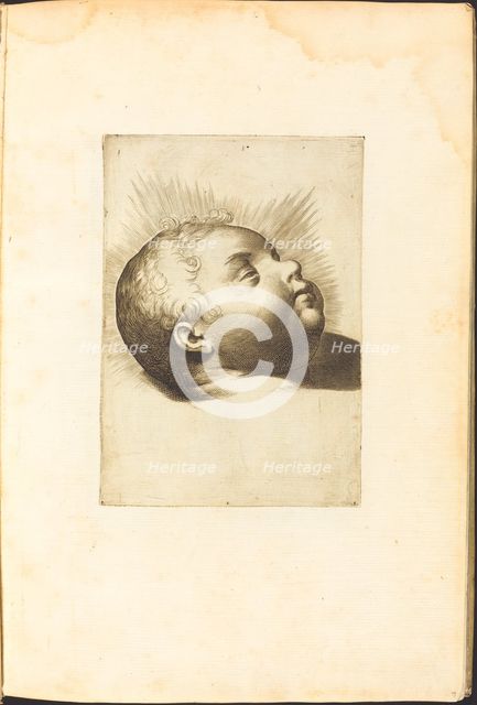 Print from Drawing Book, c. 1610/1620. Creator: Luca Ciamberlano.