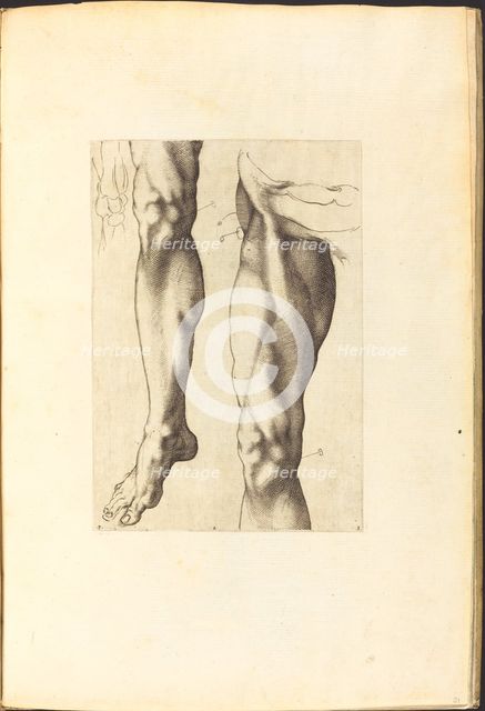 Print from Drawing Book, c. 1610/1620. Creator: Luca Ciamberlano.