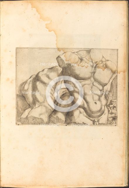 Print from Drawing Book, c. 1610/1620. Creator: Luca Ciamberlano.