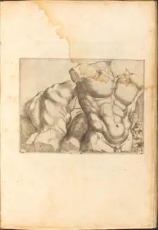 Print from Drawing Book, c. 1610/1620. Creator: Luca Ciamberlano