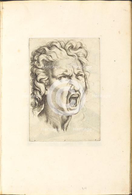 Print from Drawing Book, c. 1610/1620. Creator: Luca Ciamberlano.