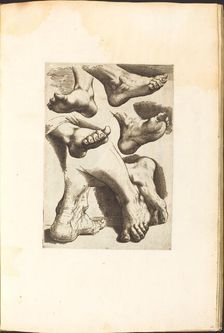 Print from Drawing Book, c. 1610/1620. Creator: Luca Ciamberlano