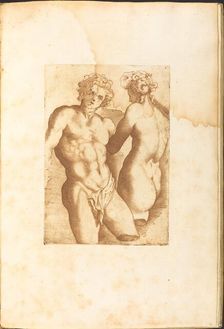 Print from Drawing Book, c. 1610/1620. Creator: Luca Ciamberlano