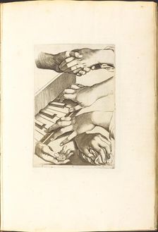 Print from Drawing Book, c. 1610/1620. Creator: Luca Ciamberlano