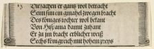 Printed text for "The Betrothal of Philip the Fair with Joan of Castile", 1515. Creator: Albrecht Durer