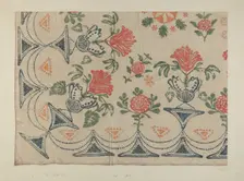 Printed Textile, 1935/1942. Creator: Edward Kibbee