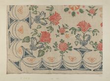 Printed Textile, 1935/1942. Creator: Edward Kibbee