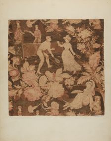 Printed Textile, 1940. Creator: Dorothy Dwin