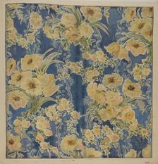 Printed Textile, 1940. Creator: Marie Lutrell