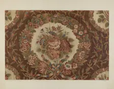Printed Textile, c. 1941. Creator: Ernest Capaldo