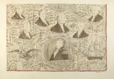 Printed Textile, c. 1938. Creator: Mary Berner