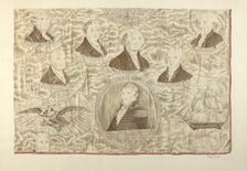 Printed Textile, c. 1938. Creator: Mary Berner