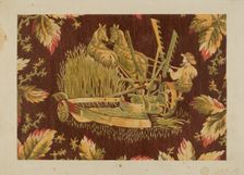 Printed Textile, c. 1938. Creator: Pearl Gibbo