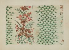 Printed Textile, c. 1938. Creator: Ralph M. Lewis