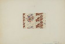 Printed Textile, c. 1938. Creator: Ralph M. Lewis