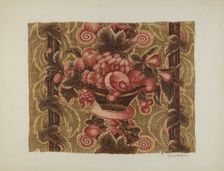 Printed Textiles, c. 1939. Creator: Jenny Almgren