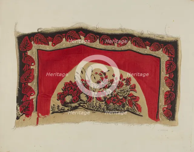 Printed Textiles, c. 1940. Creator: Ernest Capaldo.
